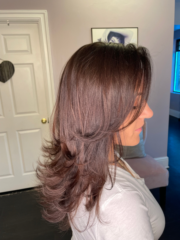 full color haircut -style
