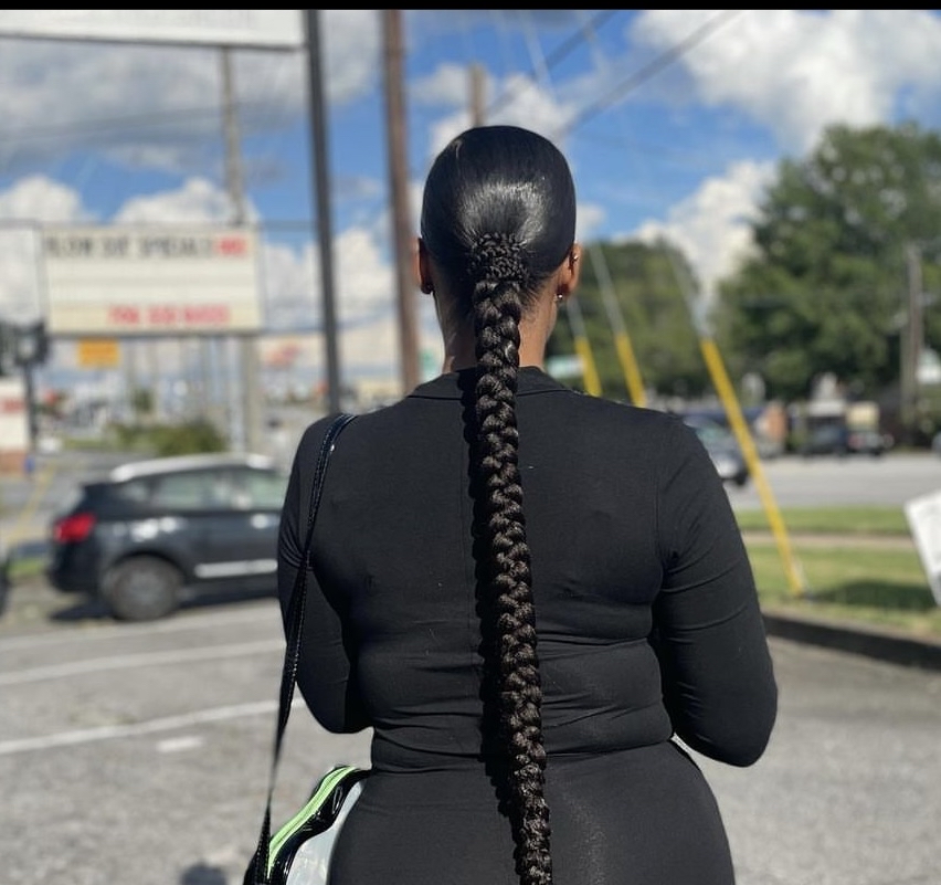 Infinity Braid Ponytail