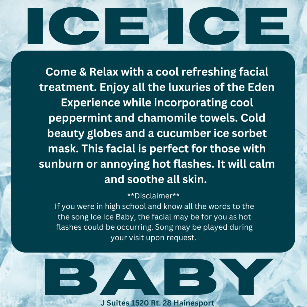 Cooling Facial (Ice Ice Baby)