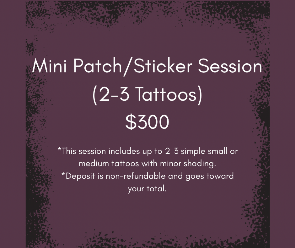 Mini Patch/Sticker Session