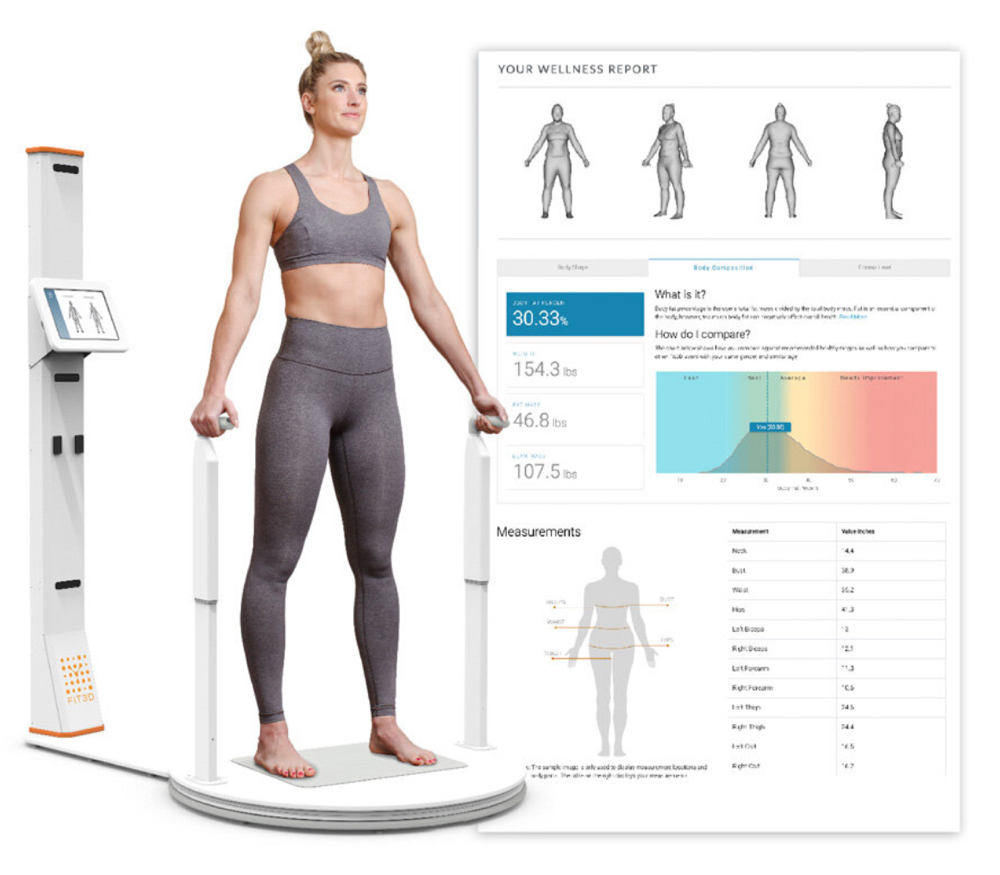 Body composition scan