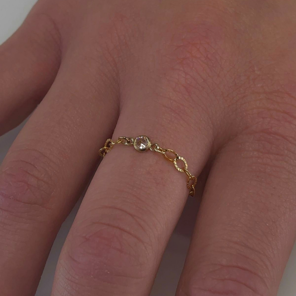 14k gold filled ring at Lilly's Beautee Bar in Ferndale, MI