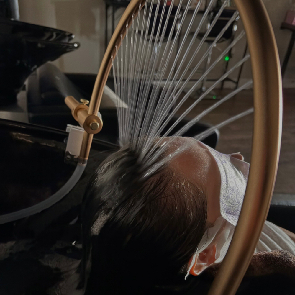 Relaxing head spa at Hair By Sayra in Phoenix, AZ