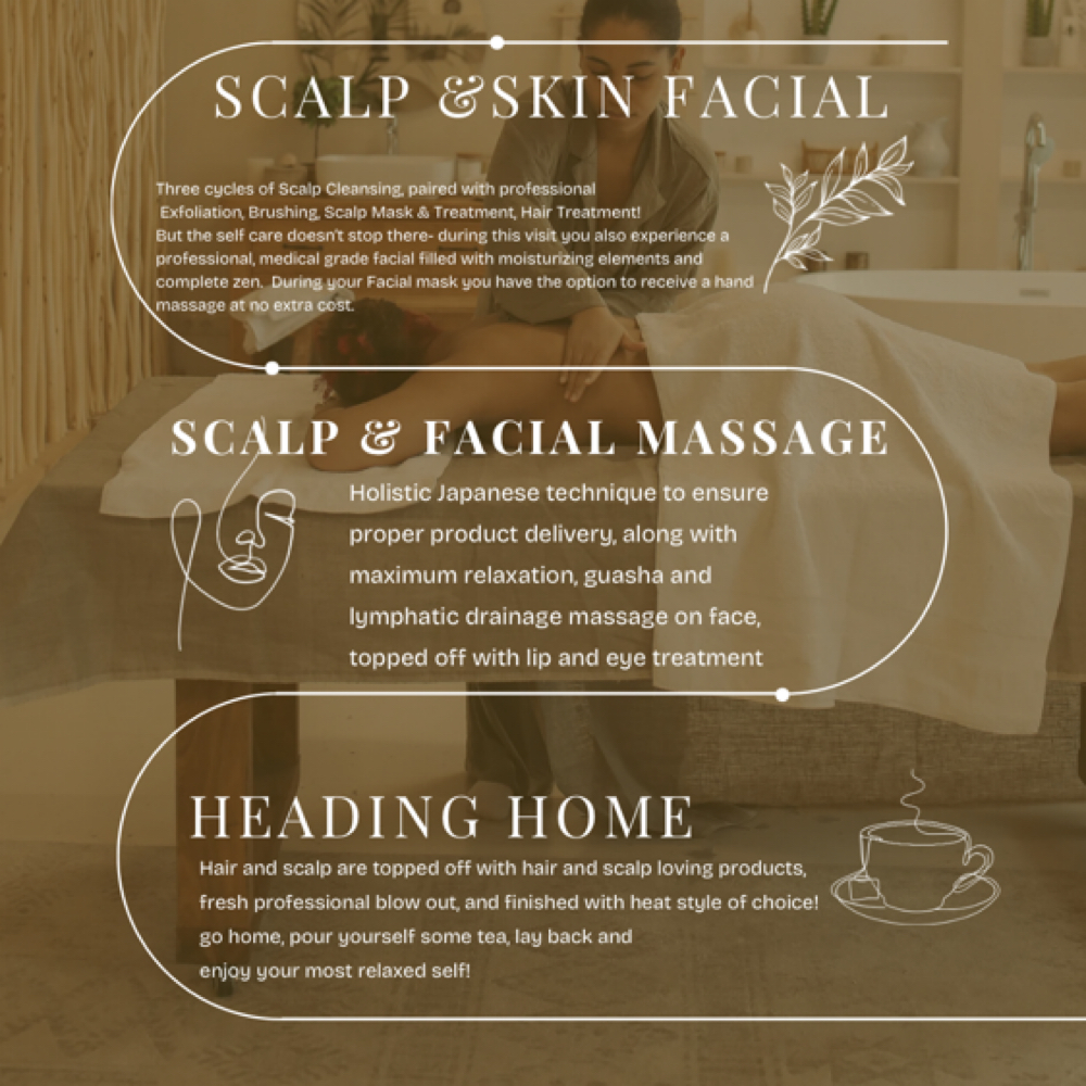Ultimate Luxx Scalp & Skin Facial at Ivy Jo Salon in Angola, IN