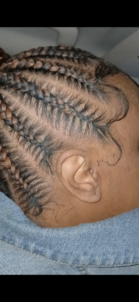 Stitch Feed In Braids ( 3 )