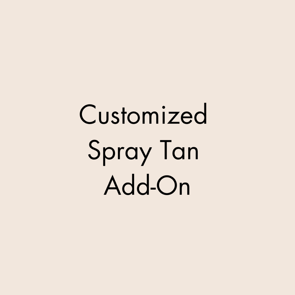 Spray Tan Add-On Misc