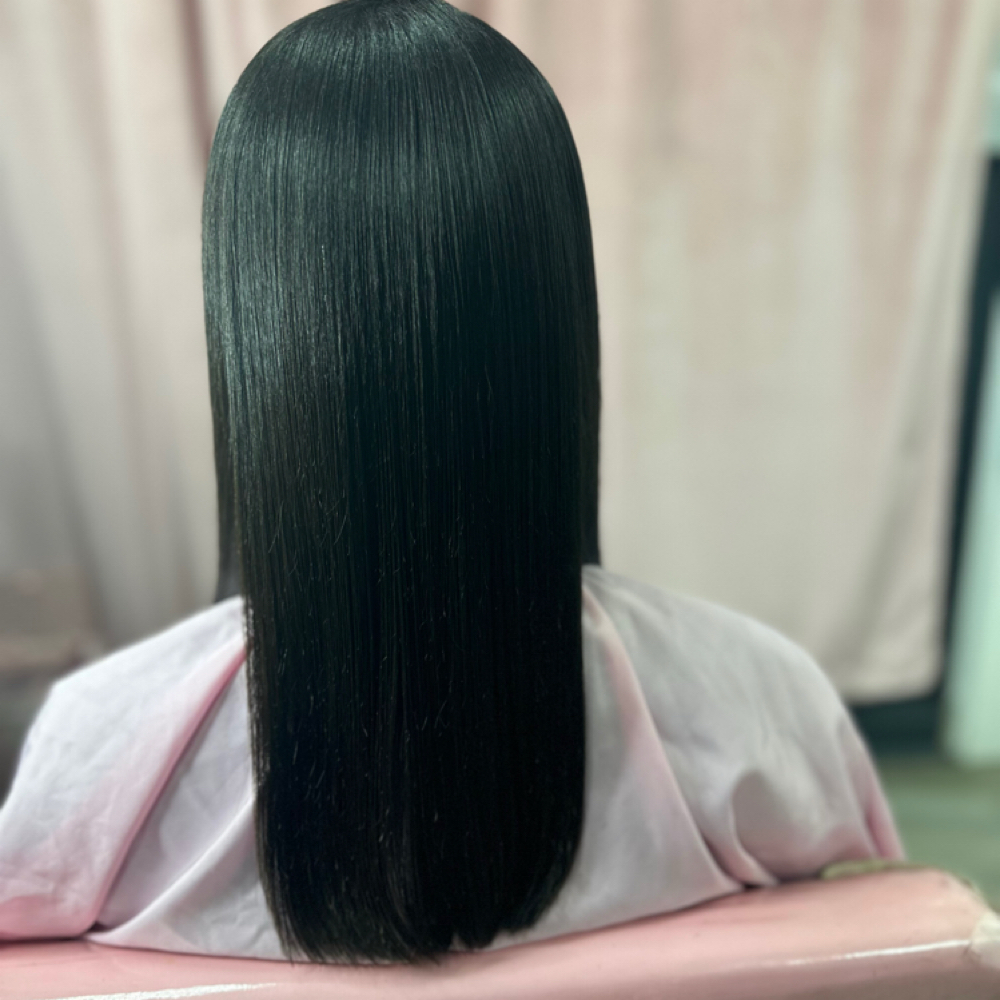 Natural Silkpress (Fine Hair) at The Beauty Lab Experience in Gretna, LA