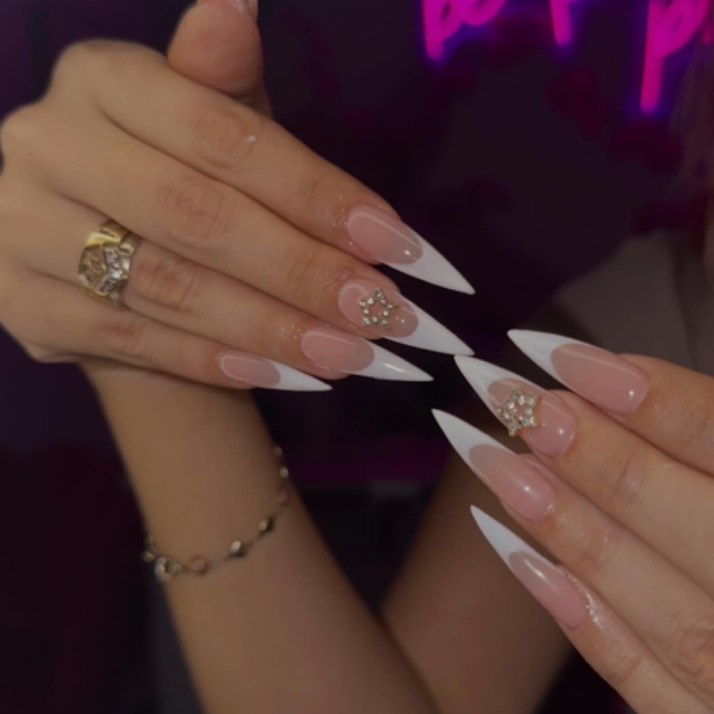 French Tip (Add On) at Bond Beauty Lounge in Weslaco, TX