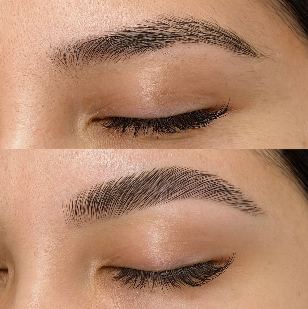 Brow Lamination at CWC Studio in Myrtle Beach, SC