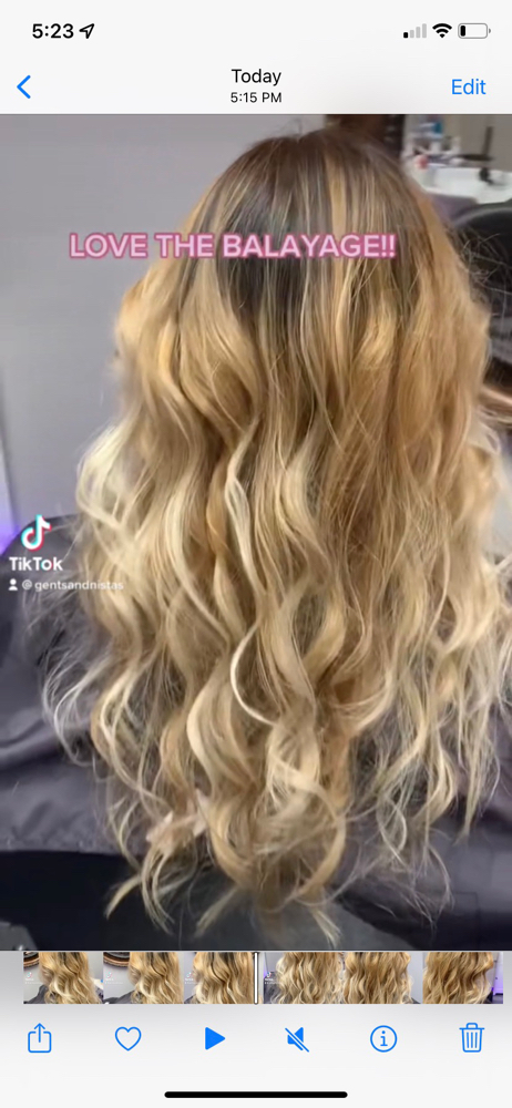 Partial Hl/Balayage DC & Style
