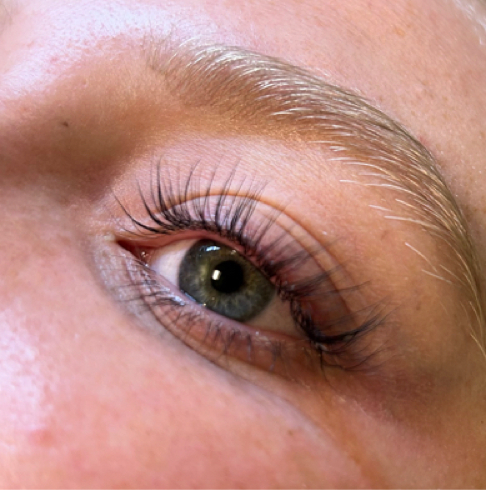 Lash tinting at Lash & Brow studio by CC in Castle Rock, CO