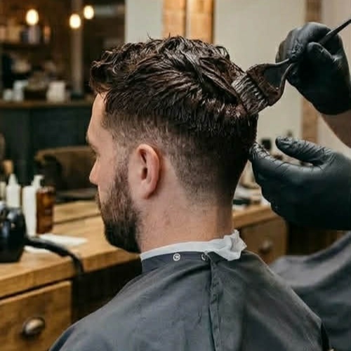 Men's Gloss at Honey & Comb Hair Studio in Venice, FL