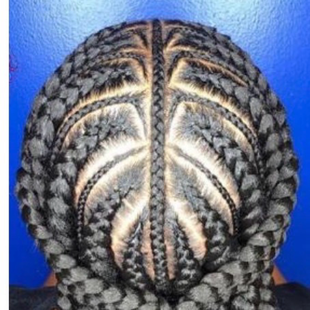 Big Cornrows at Meenahsbeauty in Clifton, NJ