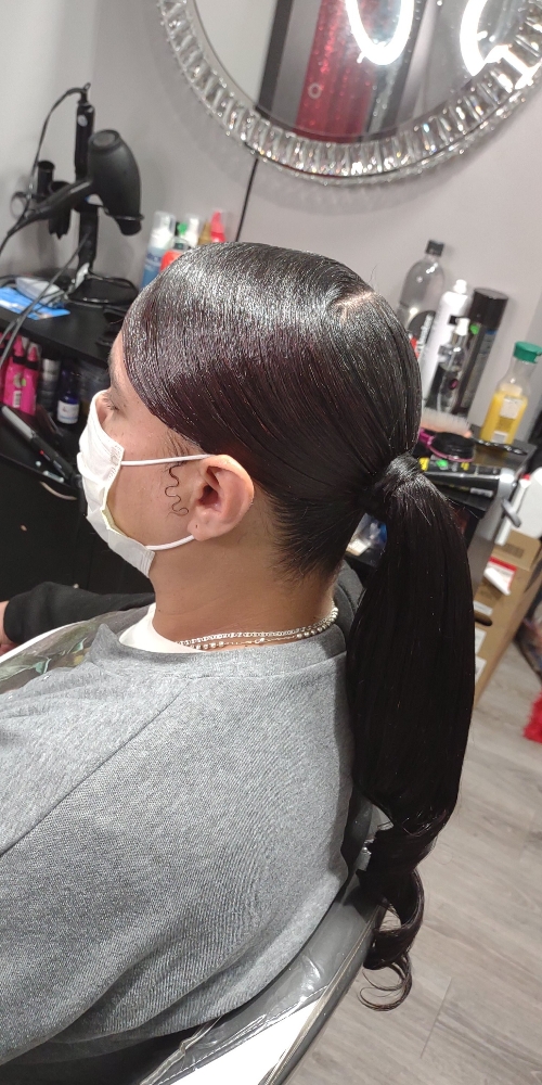 Sleek Ponytail