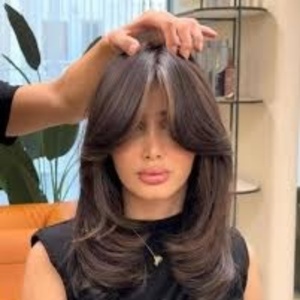 Bang trim at Botanical Reflections in Mishicot, WI