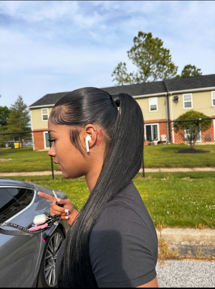 Sleek Ponytail