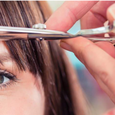 Fringe Shaping at Hair by Wendy Walker in Bloomington, IL