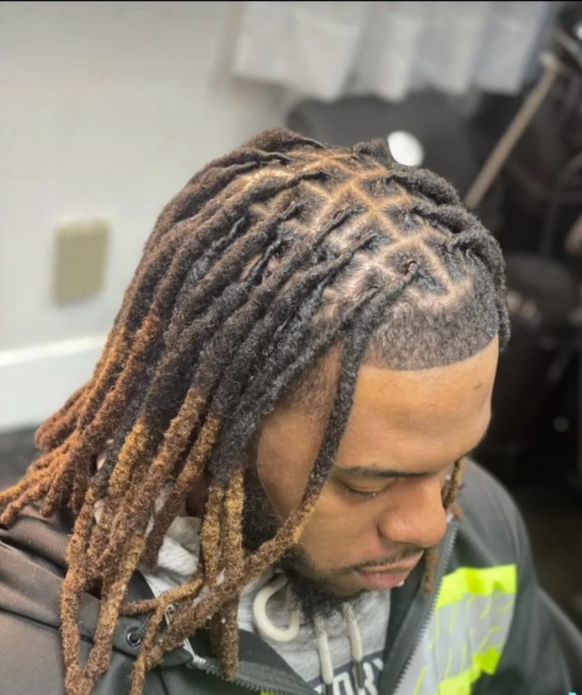 Loc Retwist (Maintenance) at AshleyC. Does My Hair in Lexington Park, MD