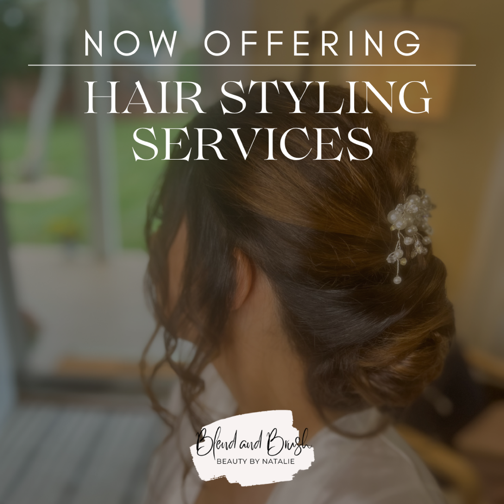 Event Hair Styling at Blend and Brush in Hickory, NC