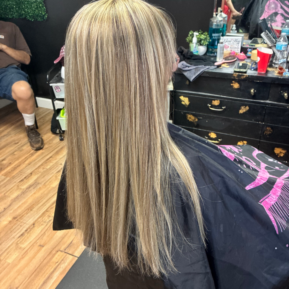 All Over Highlights at SALON HALO in Johnson City, TN
