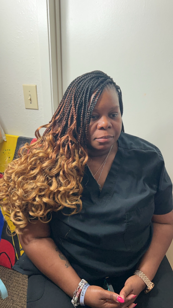 Pre-looped Crochet Braids