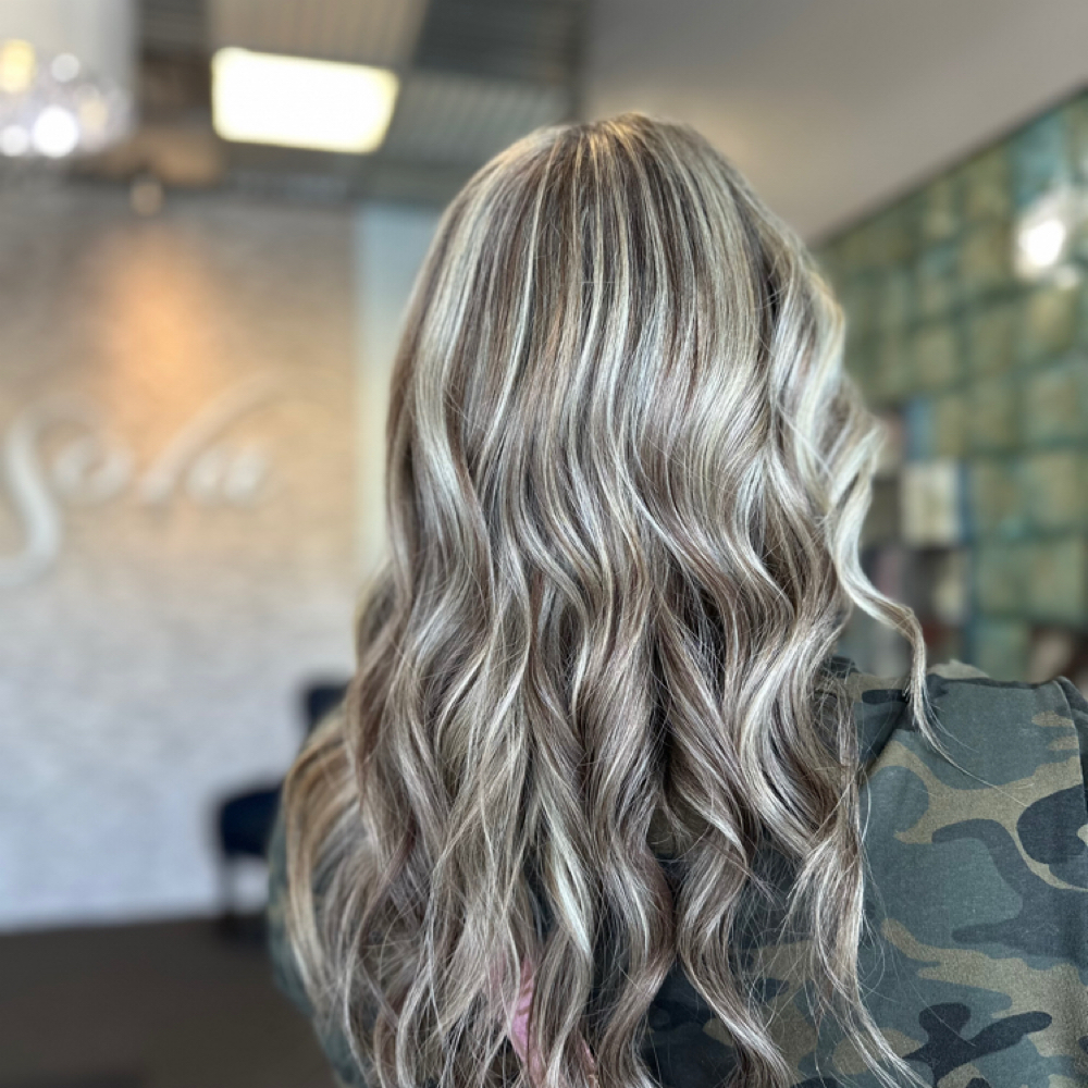 Highlight and Lowlight at Happy Hair Co. in Springfield, MO
