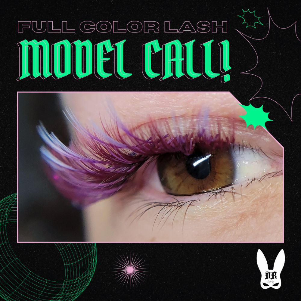 Full Color Lash Model Call