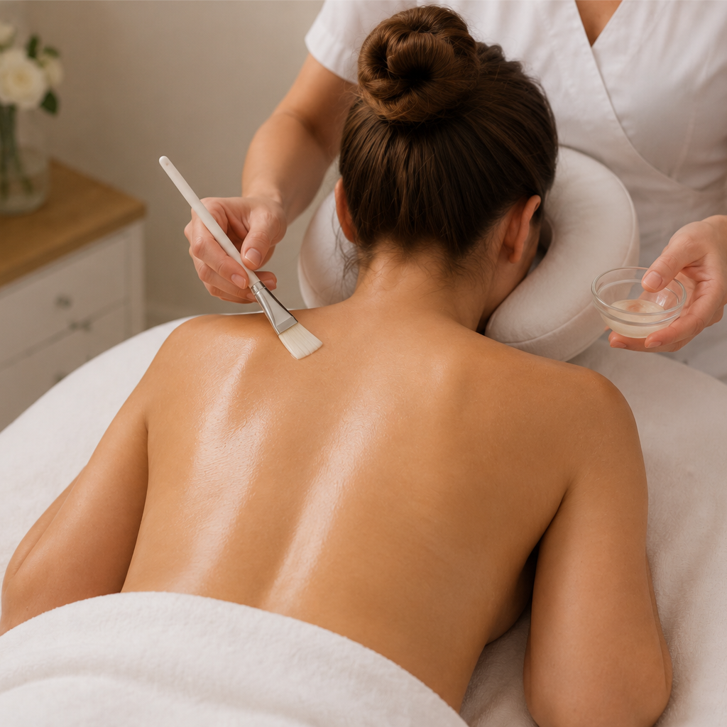 Back Facial at Estediva Aesthetics in Long Island City, NY