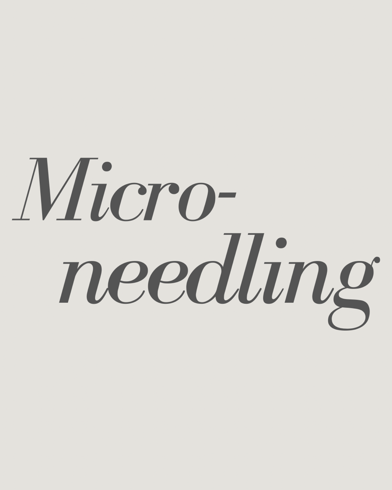 MICRONEEDLING