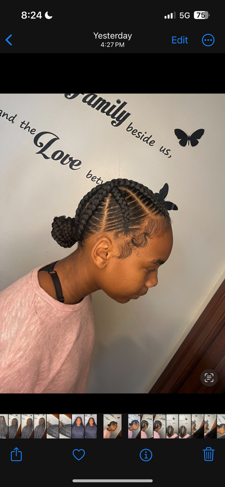 Stitch braids