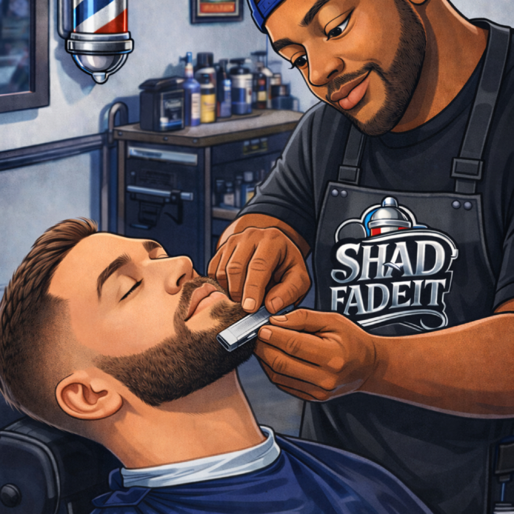 Haircut + Beard at Shad Fade It in Acworth, GA