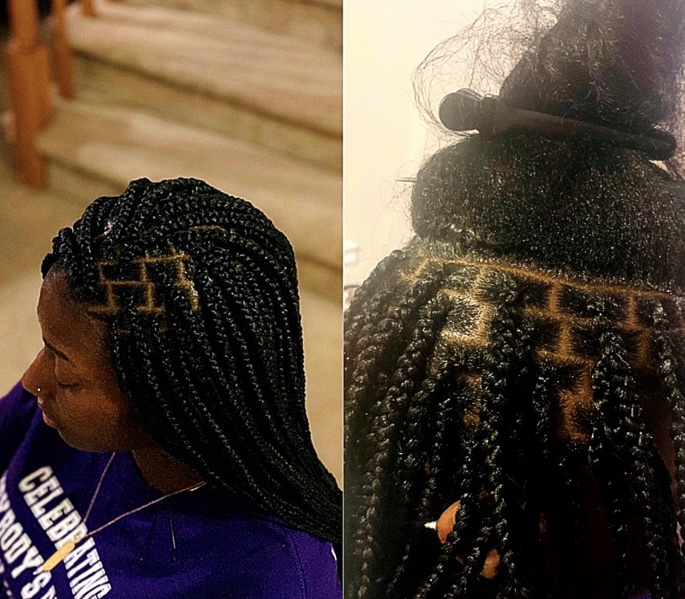 Knotless Braids-SMALL at Crown’D Claws in Clarksville, TN