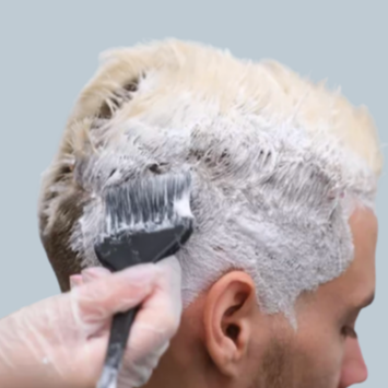 Men's Color & Haircut at Africana Star Salon in Los Angeles, CA