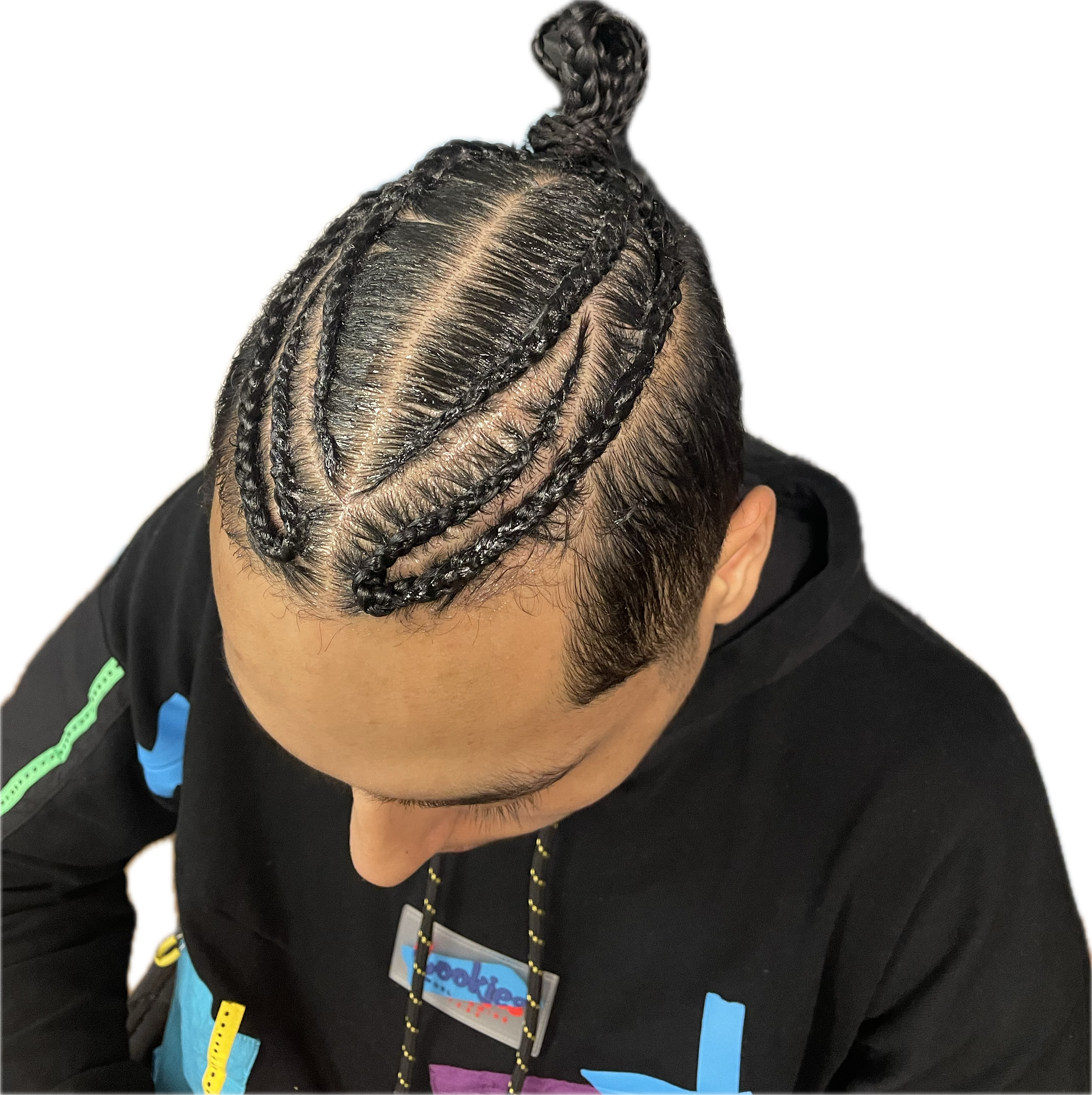 Cornrows with extensions