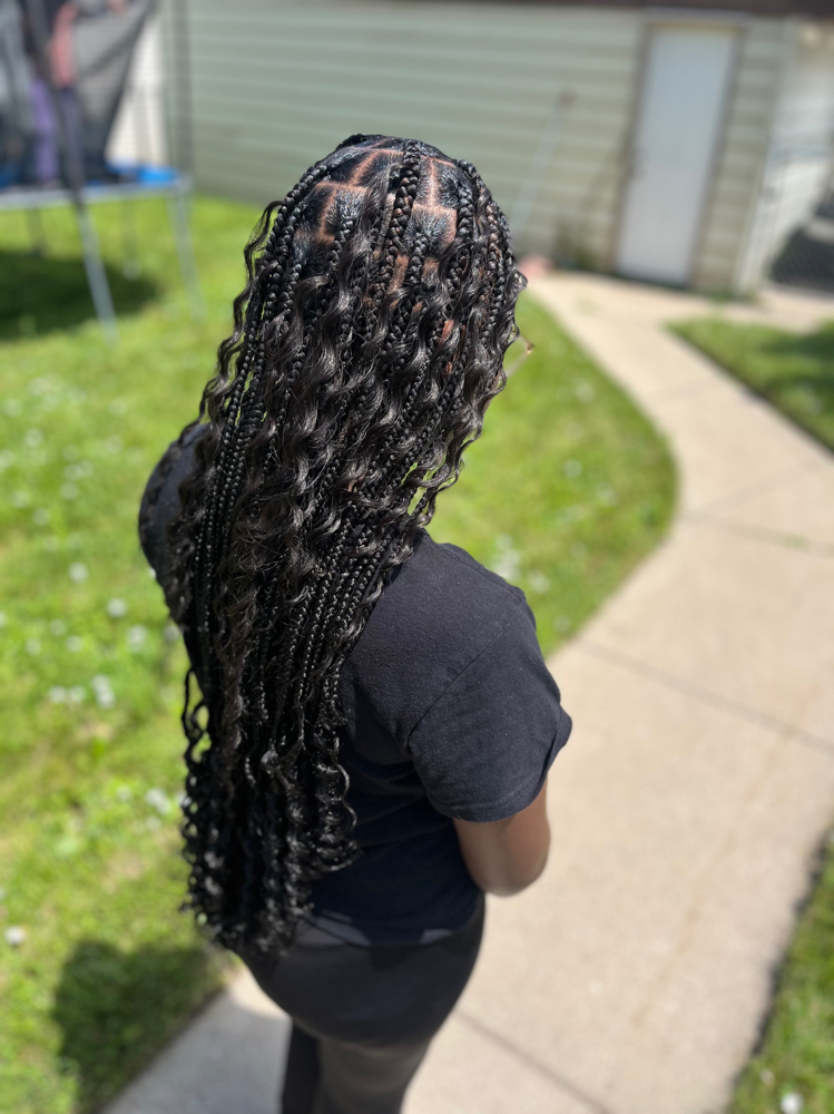Medium Boho Knotless
