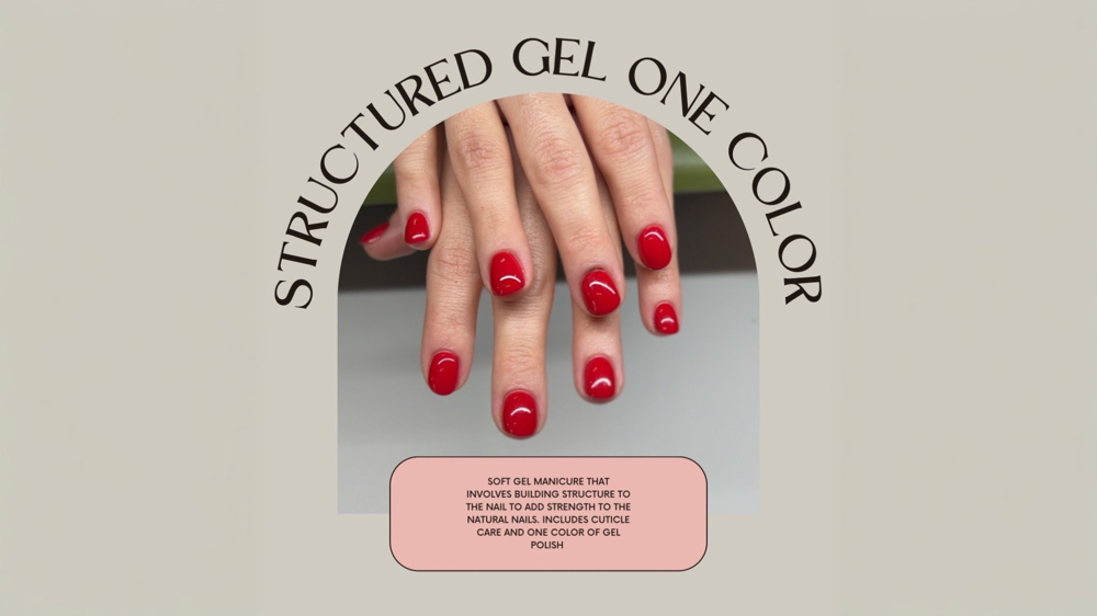 Structured Gel Mani One Color