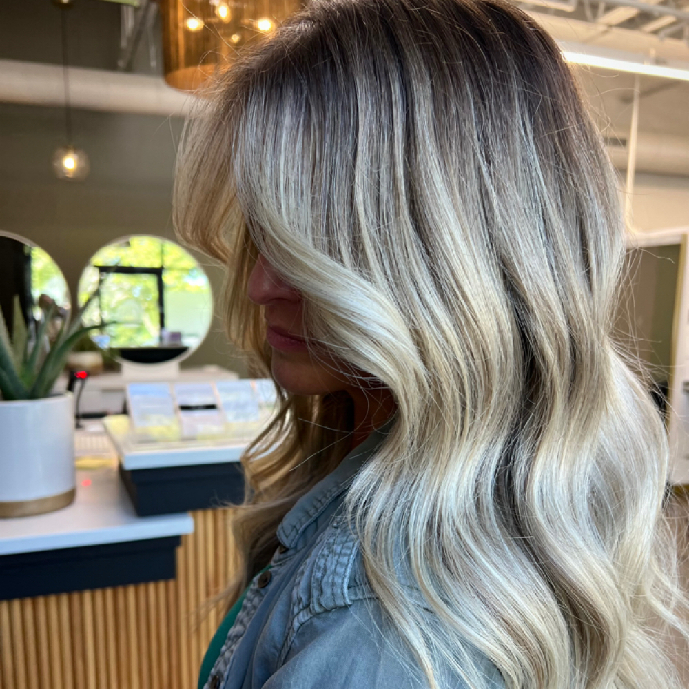 Full Balayage + Haircut at .A. Blooming Beauty in Albany, NY