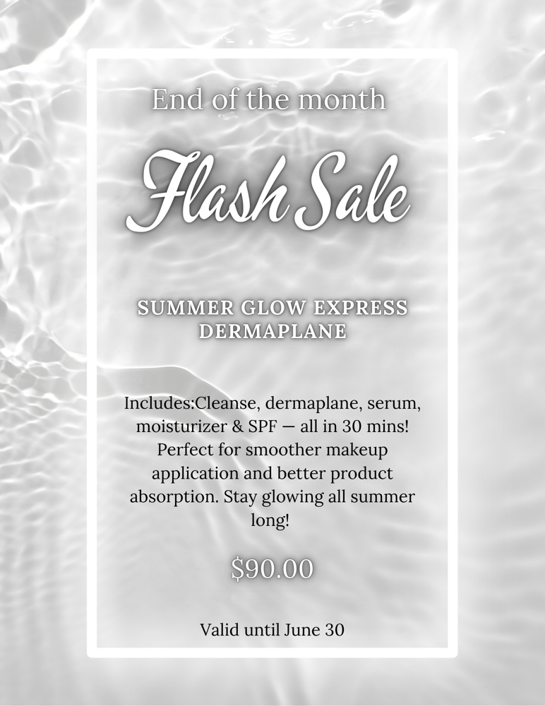 Summer Glow Express Dermaplane