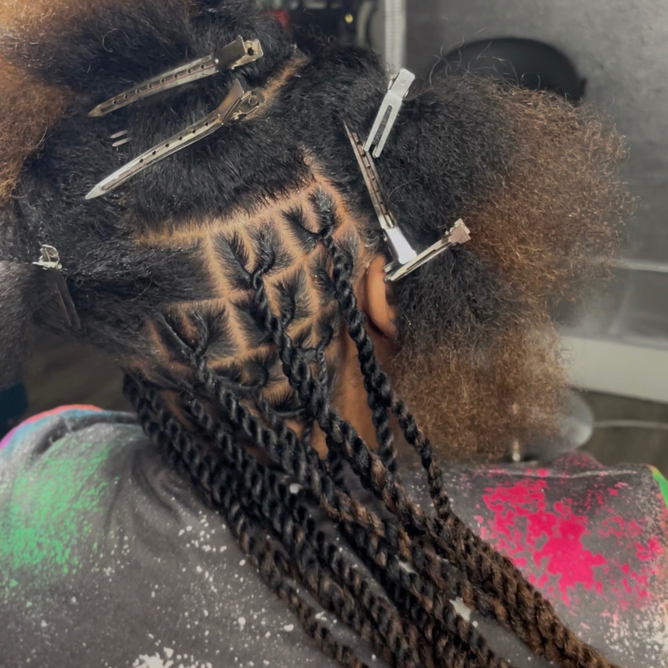 Invisible Locs On Loose Hair at Dose Of Elle LLC in Tallahassee, FL