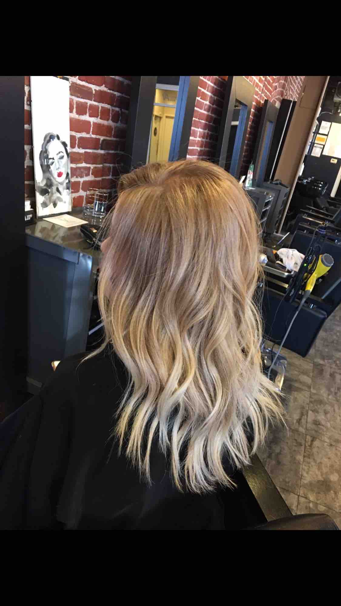 Foil + Balayage= Foilayage
