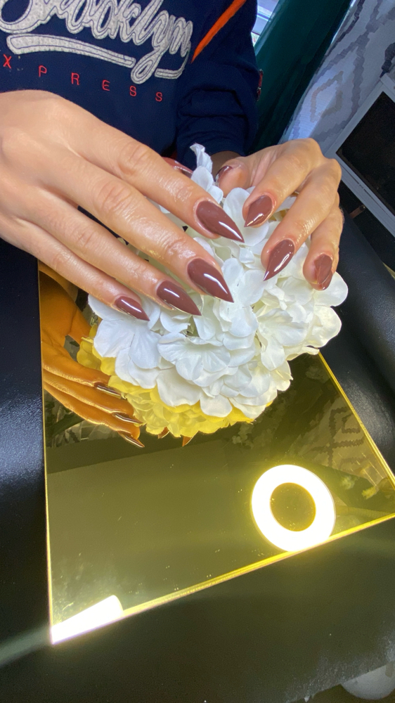 Solid Classic Acrylic Set at Beauty Kissed By K in Cordova, TN