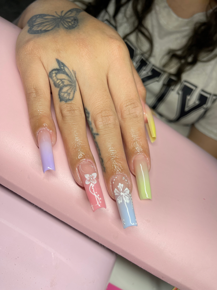 Long Gel-X at Blossomed Beauty Lounge in Hesperia, CA