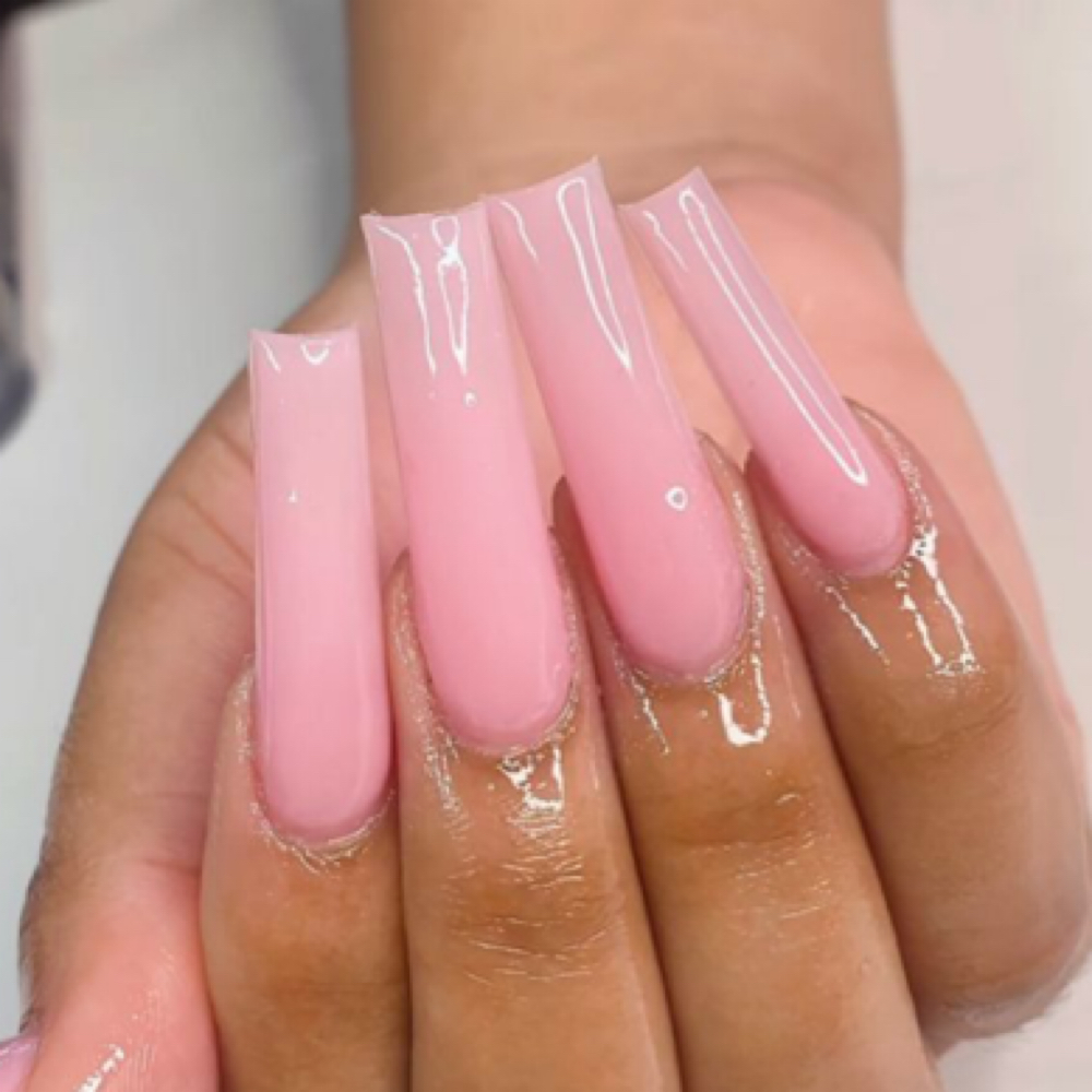 Acrylic New Set XXL Length at LoveBossDivaNails in Willmar, MN