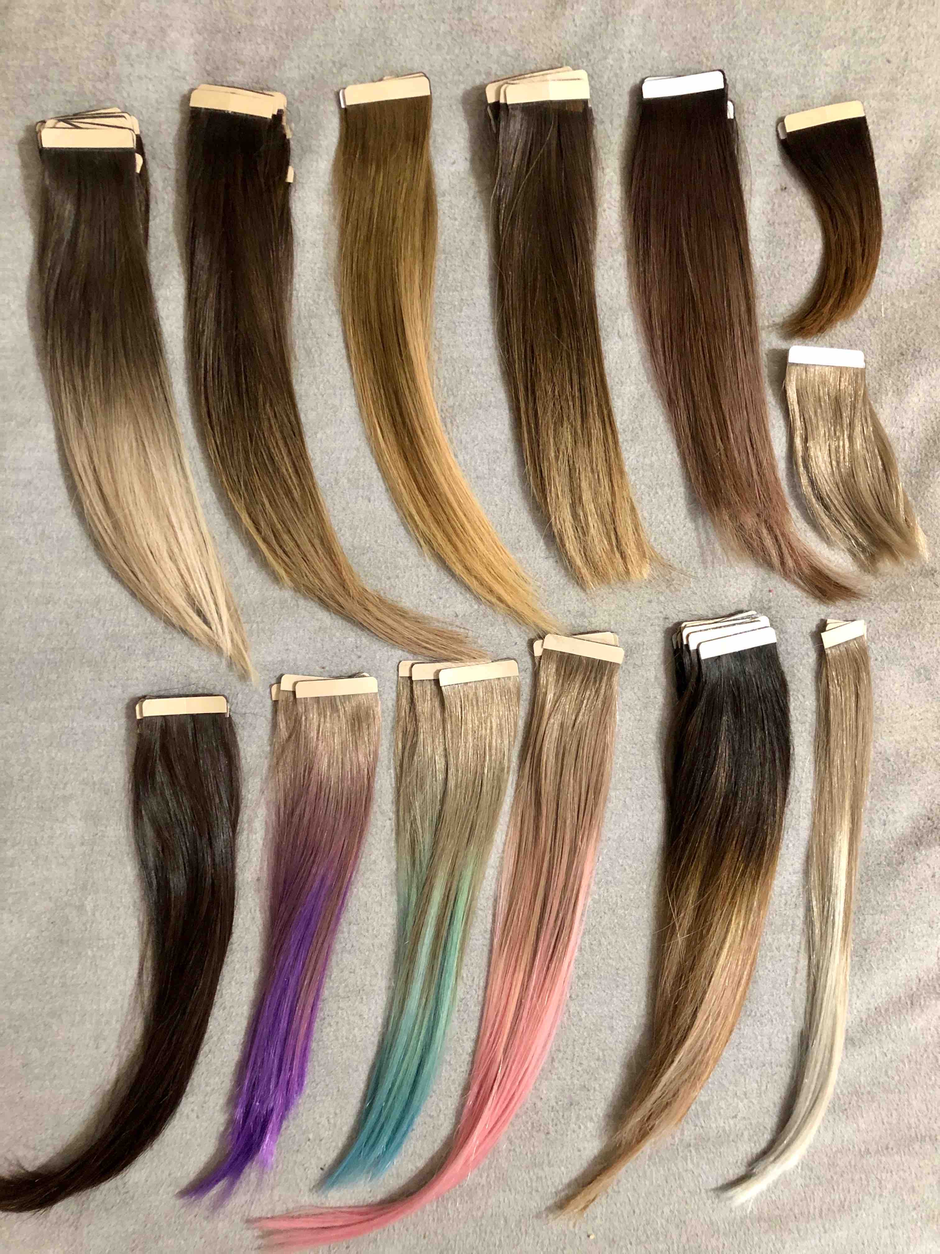 Extension Coloring (per 20 wefts)