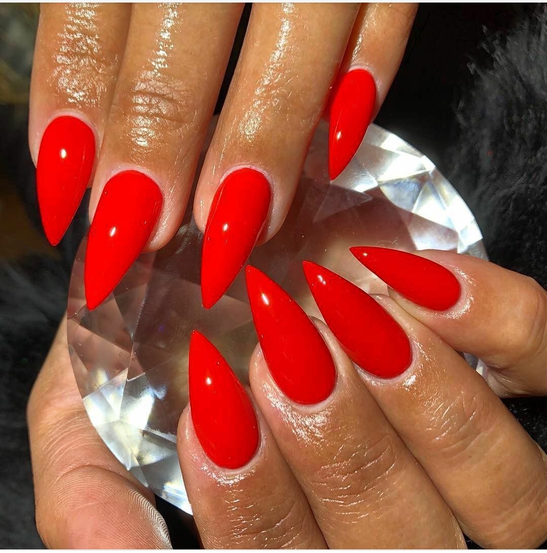 Colored Acrylic Fullset at Notorious Nails By Amber in Glendale, AZ