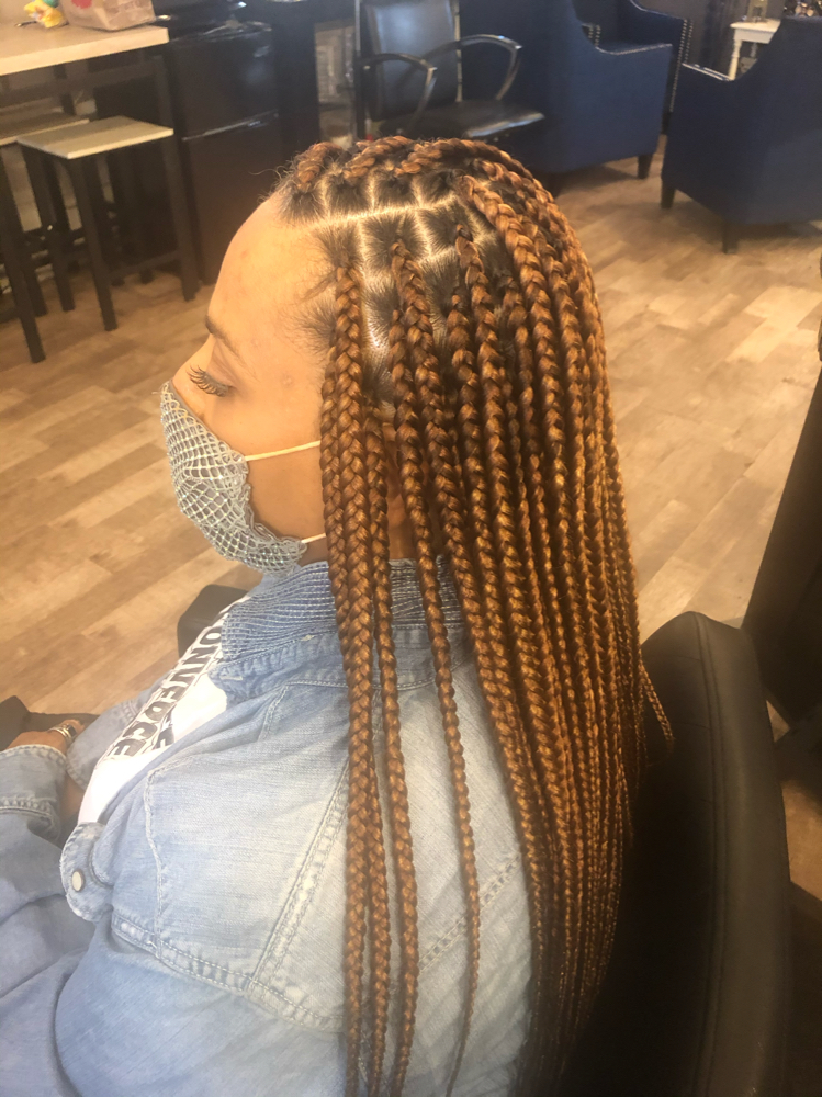 Knotless Medium Braids