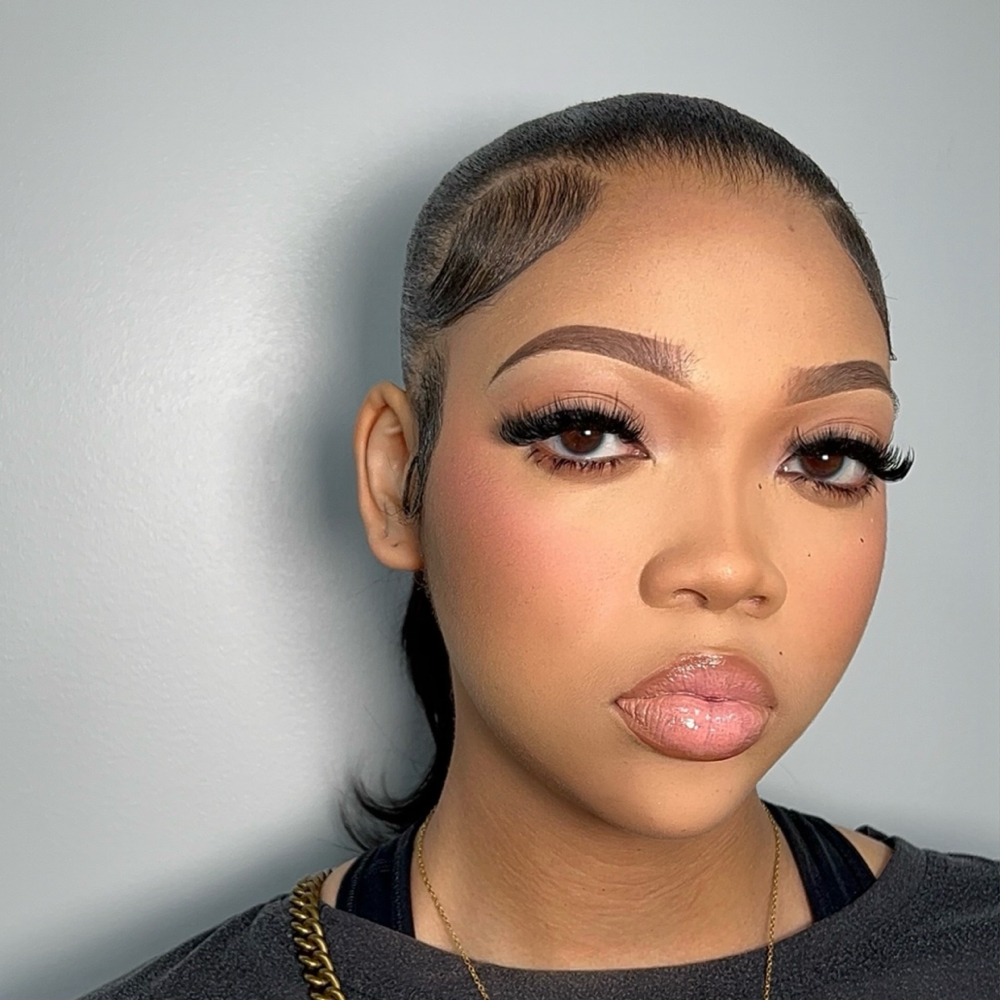 Natural Glam at THE WKND BEAUTY & ESTHETICS in Columbus, GA