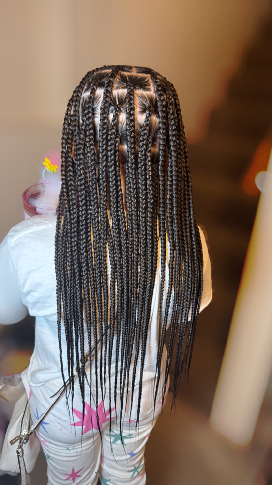 Big Kids Braids Long