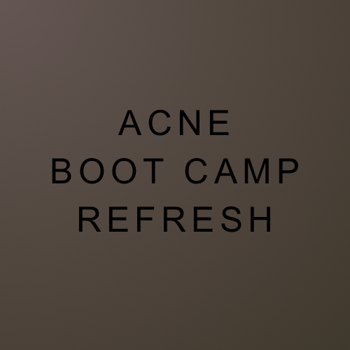 Acne Boot Camp