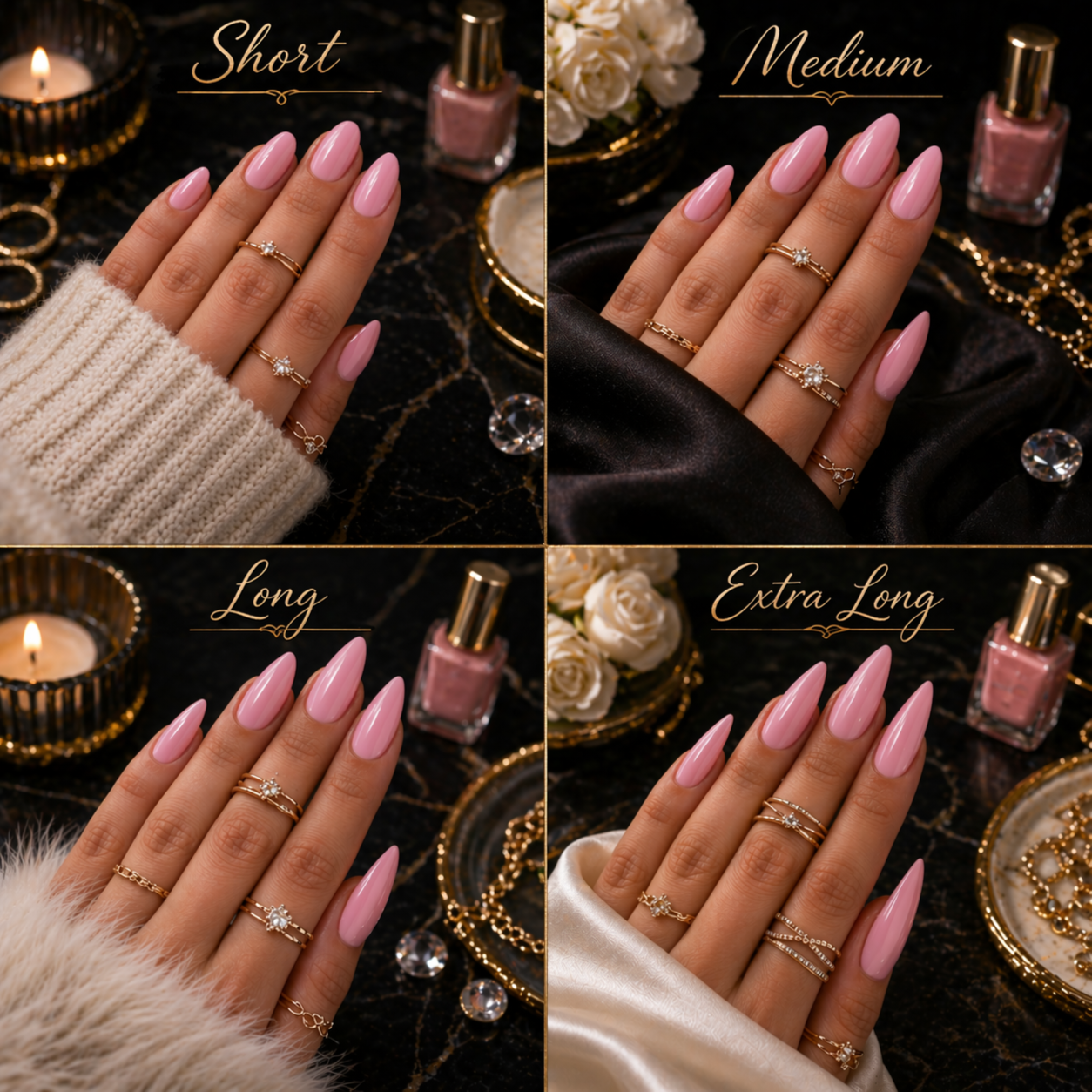 Nails - Add Length $5/$10/$15/$20 at Le Bijou Nails and Spa Salon in Houston, TX
